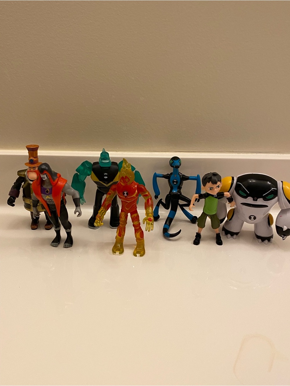 Cartoon Network Ben 10 Figure Lot Of 7